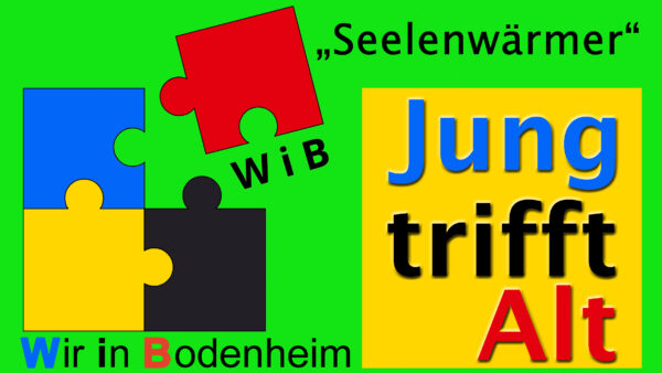 Man sieht das Logo des Projekts Wir in Bodenheim und des Projekts Sellenwärmer